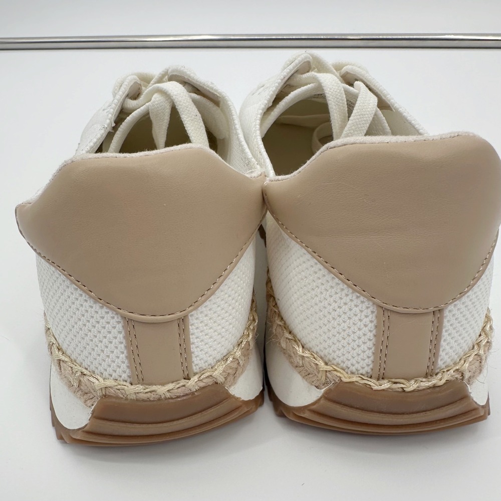 Steven by Steve‎ Madden Espadrille White Sneaker Like New Size 9 - Picture 6 of 9